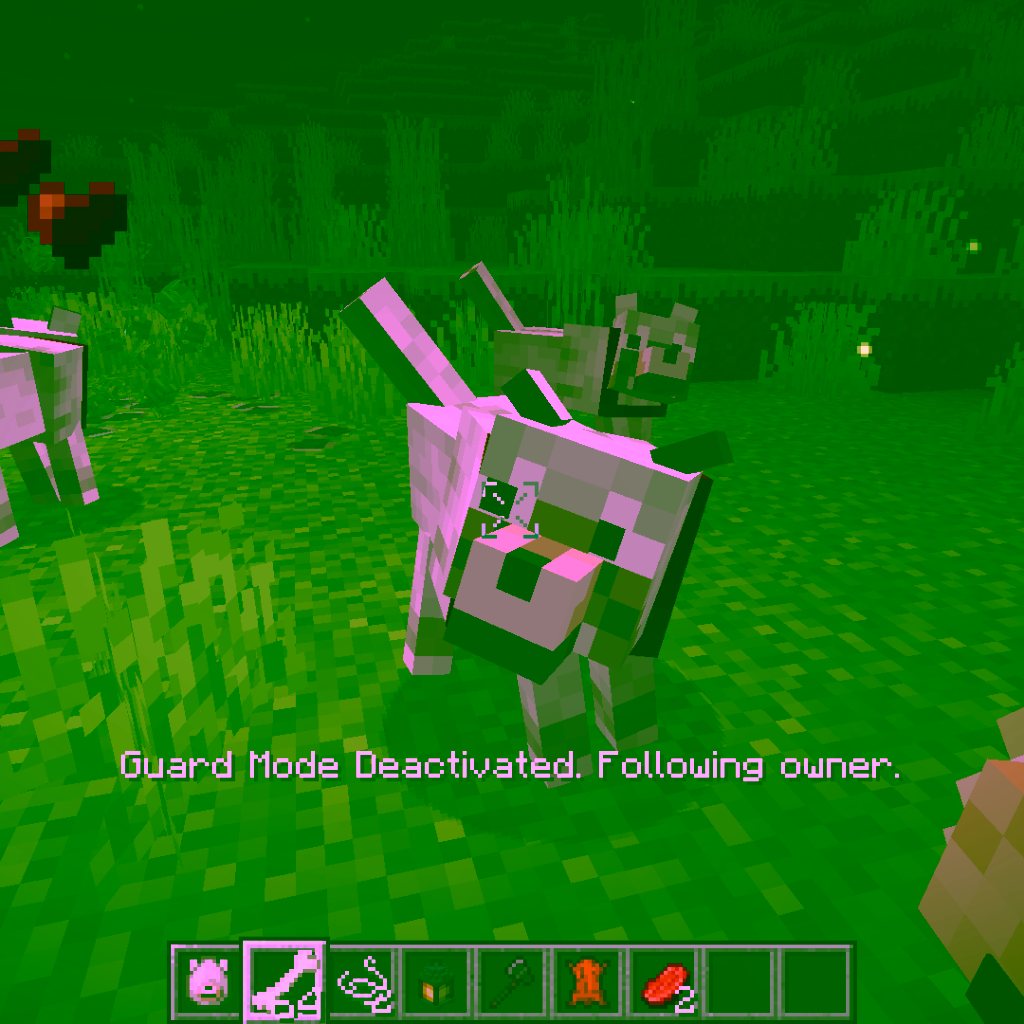 Loup actif avec VO: Better Dogs Loup actif avec VO Better Dogs dans Minecraft