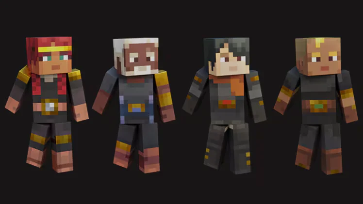 Skins Deluxe de Minecraft Dungeons II