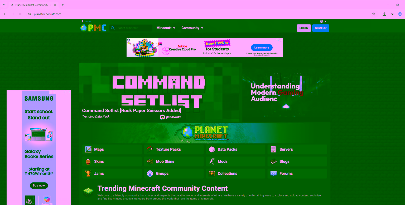 WeedHack repéré sur Planet Minecraft
