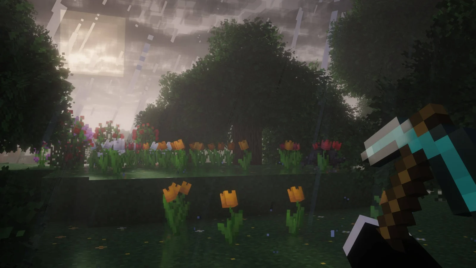 Pluie dans Satisfaction Guaranteed