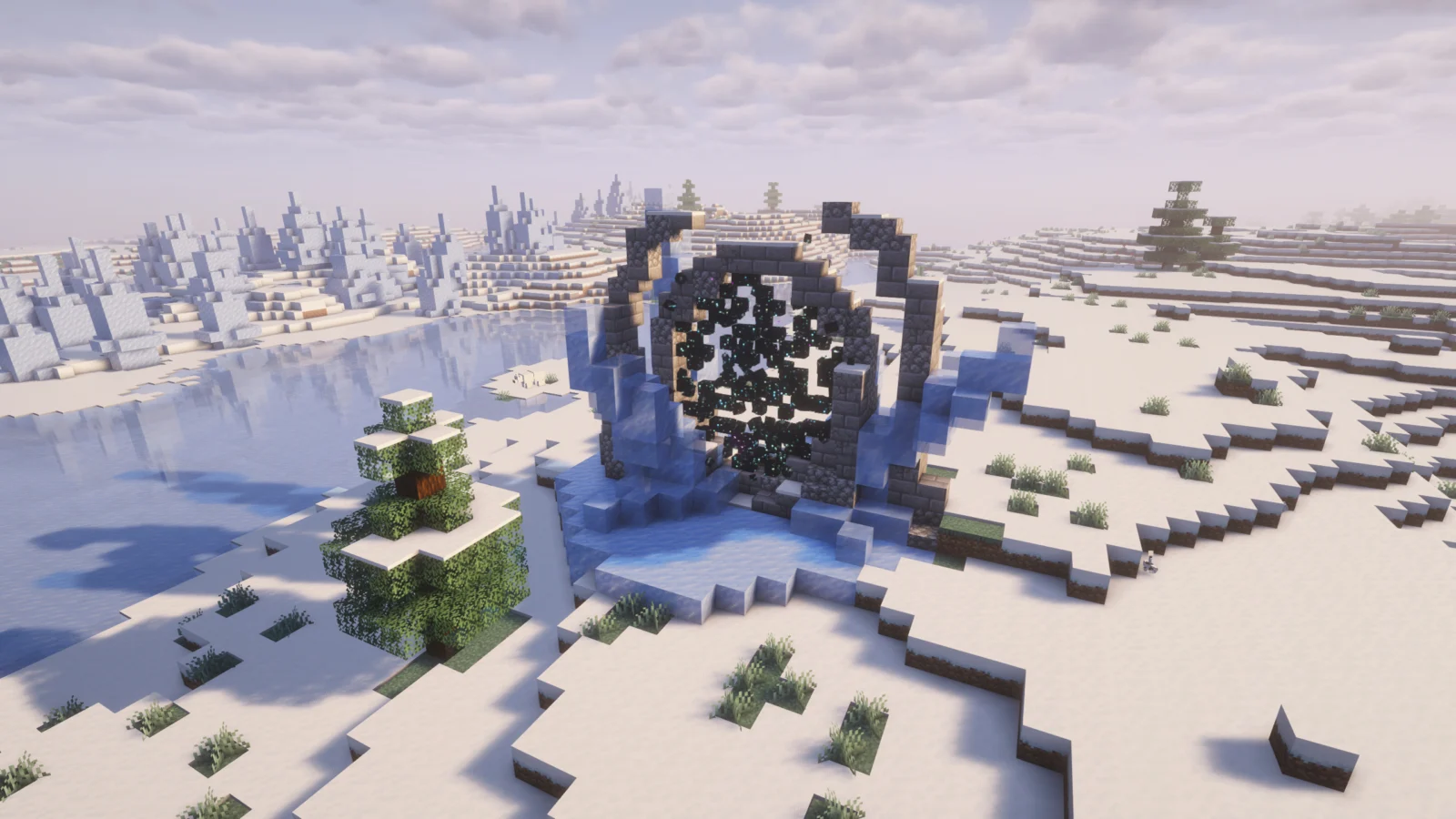 Portail enneigé d'Immersive Gateways
