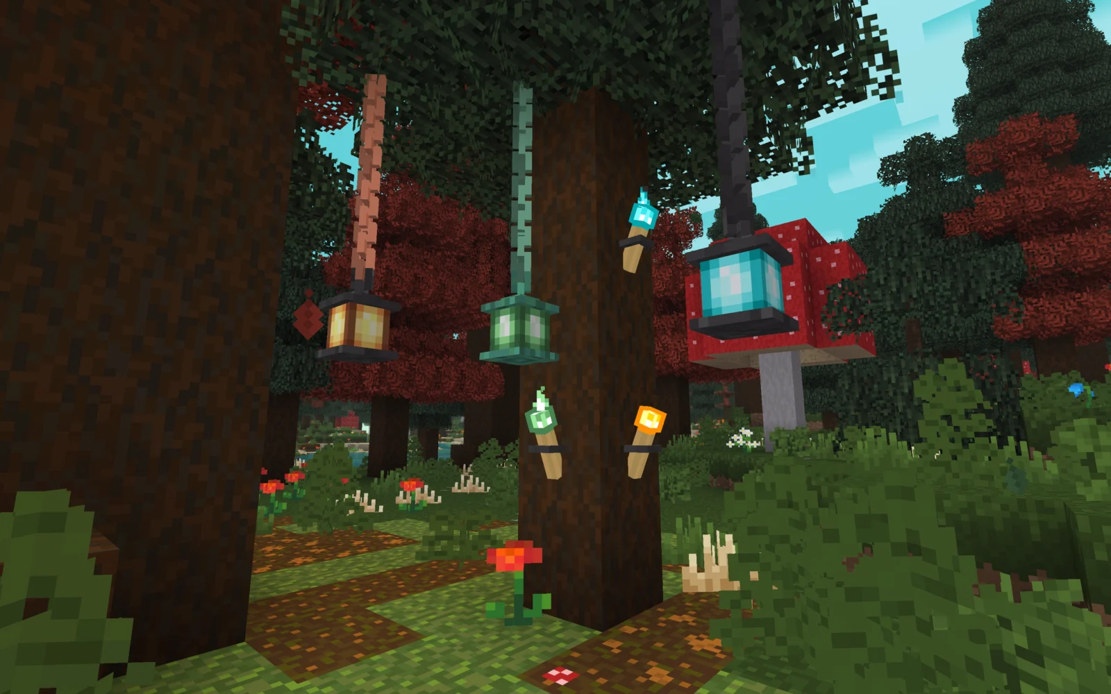 Lanternes et chaînes 3D de Moose Craft