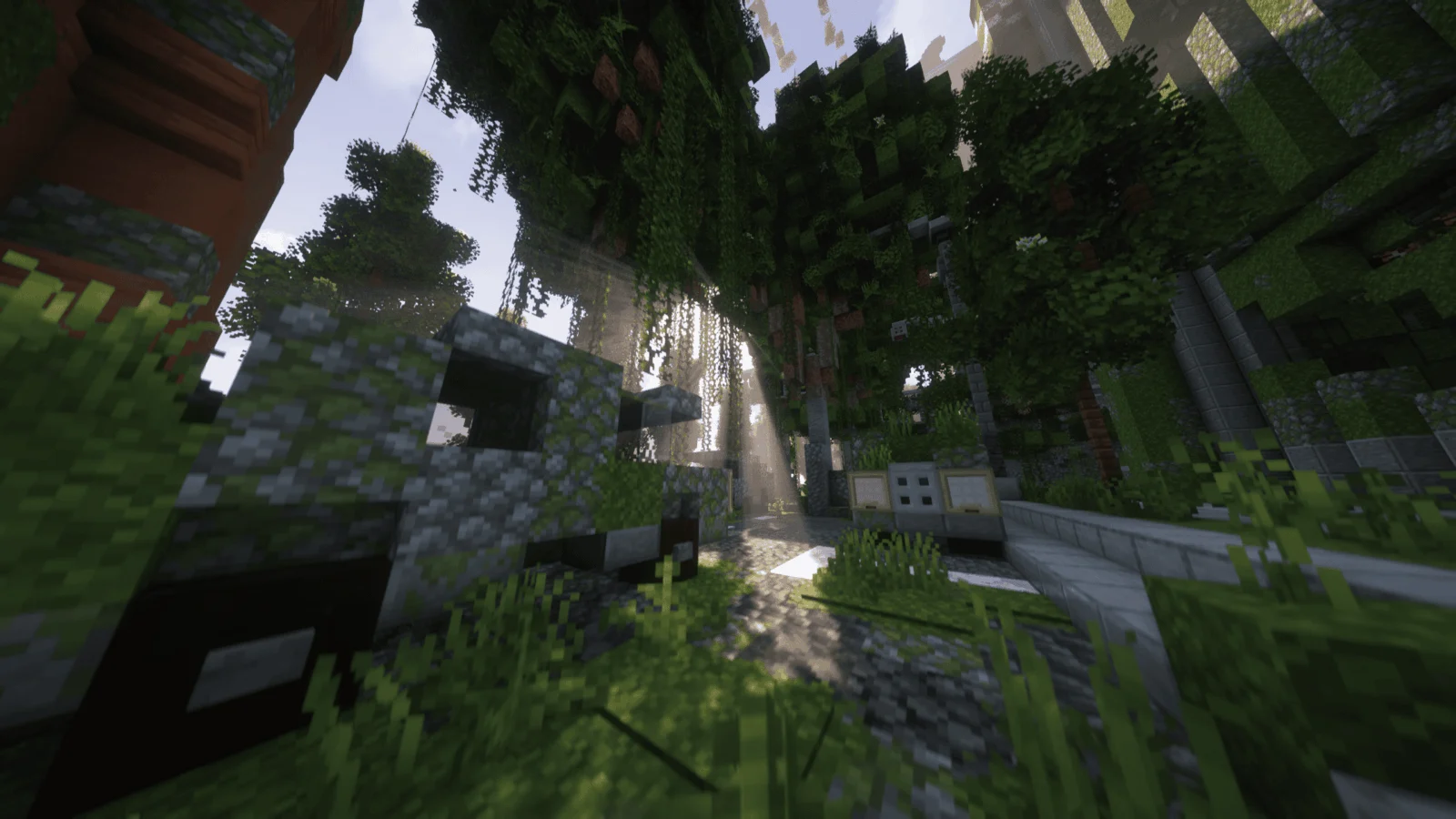 Abandoned City avec Better Voxels