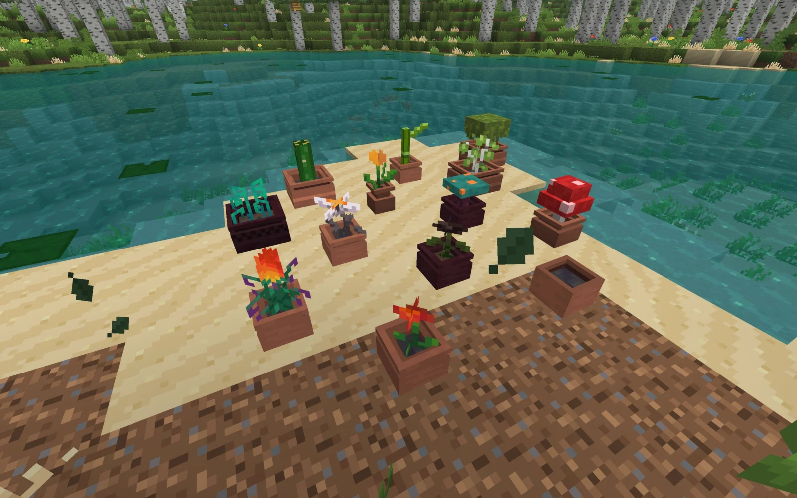 Pots de fleurs de Moose Craft