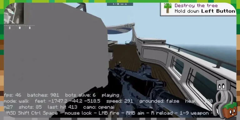 Call of Duty: Black Ops II tourne directement dans Minecraft Black Ops 2 dans Minecraft