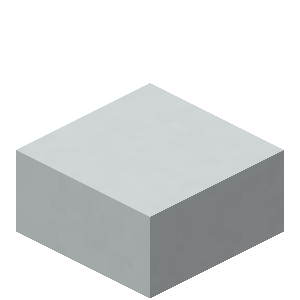 Dalle de béton blanc