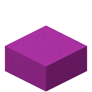 Dalle de béton magenta