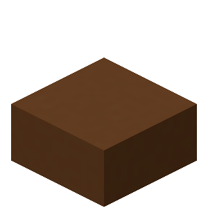 Dalle de béton marron