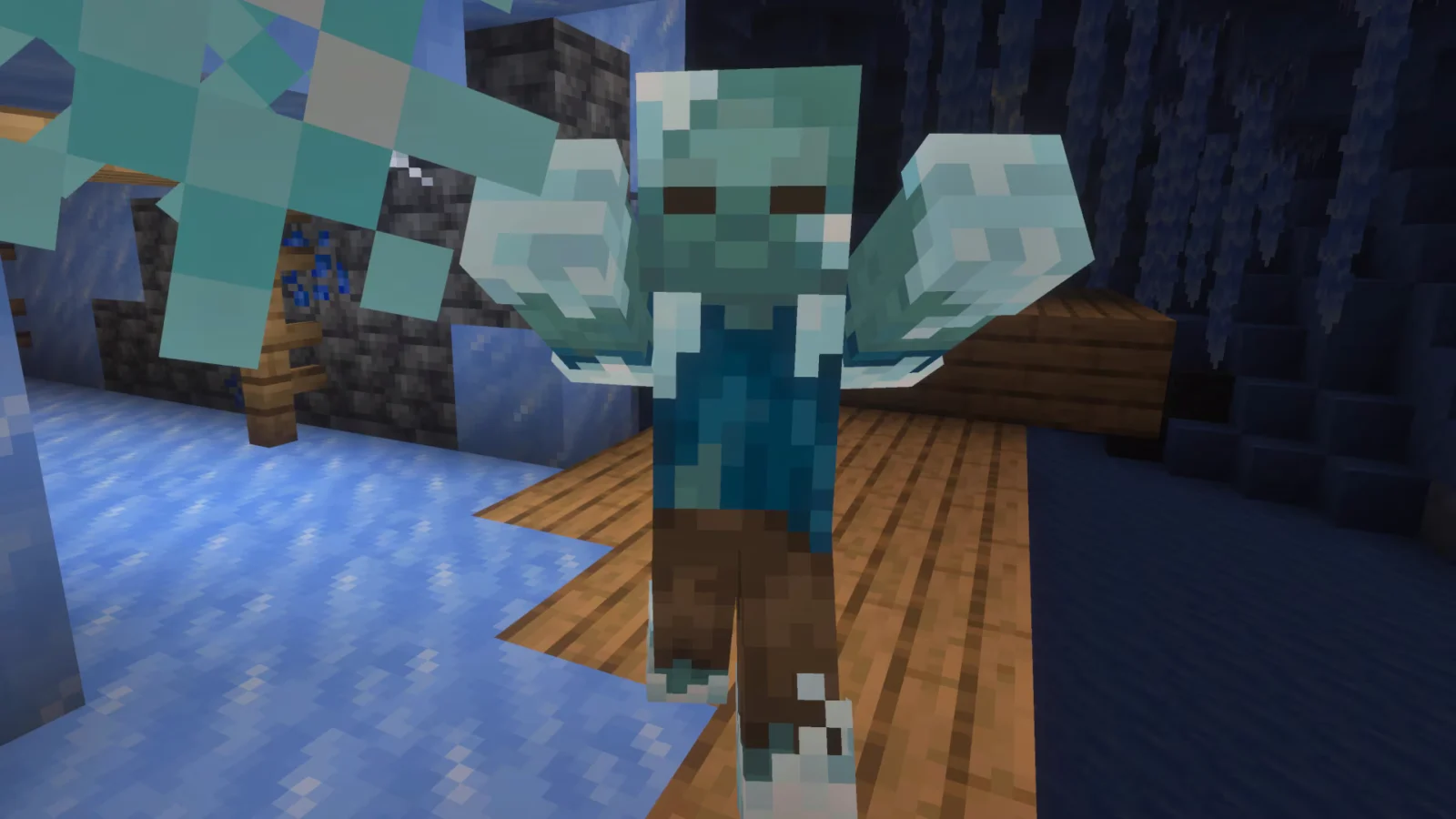 Apparence du zombie gelé Frostbite