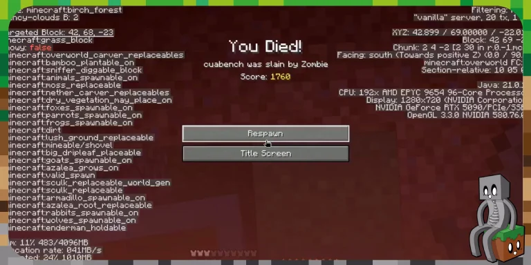 GPT-6 Astra joue 141 heures à Minecraft avant de tout perdre face à un Creeper GPT-6 Astra
