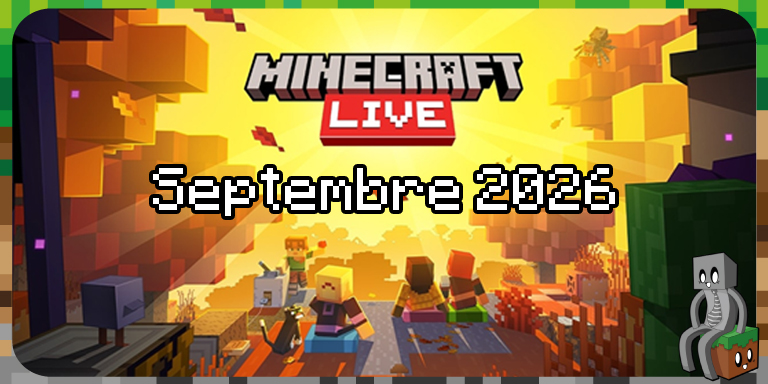 Minecraft Live Septembre 2026