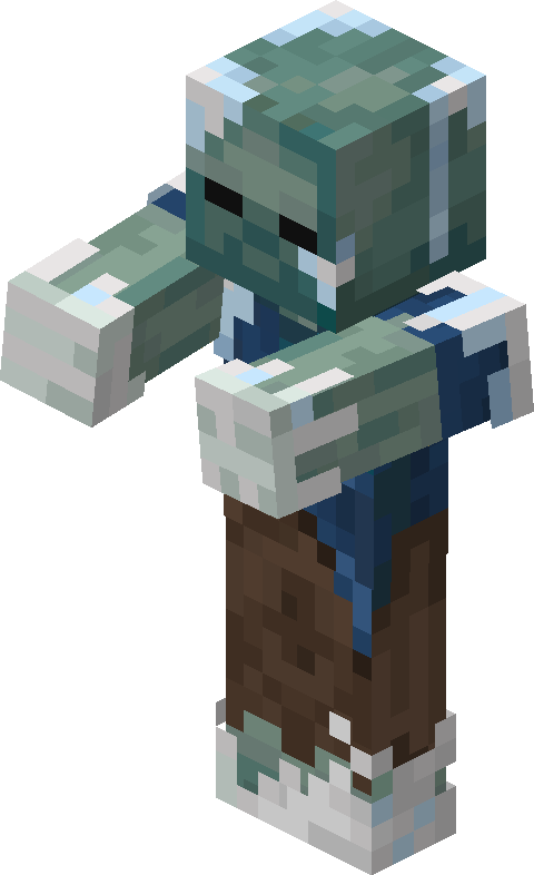 Zombie gelé adulte Minecraft Zombie gelé adulte dans Minecraft