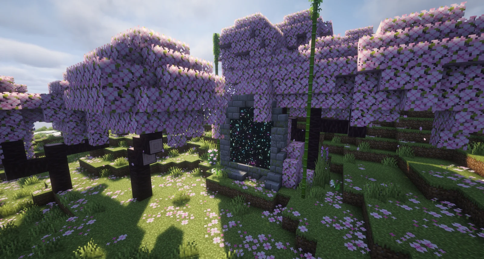 Ruines enneigées d'Immersive Gateways