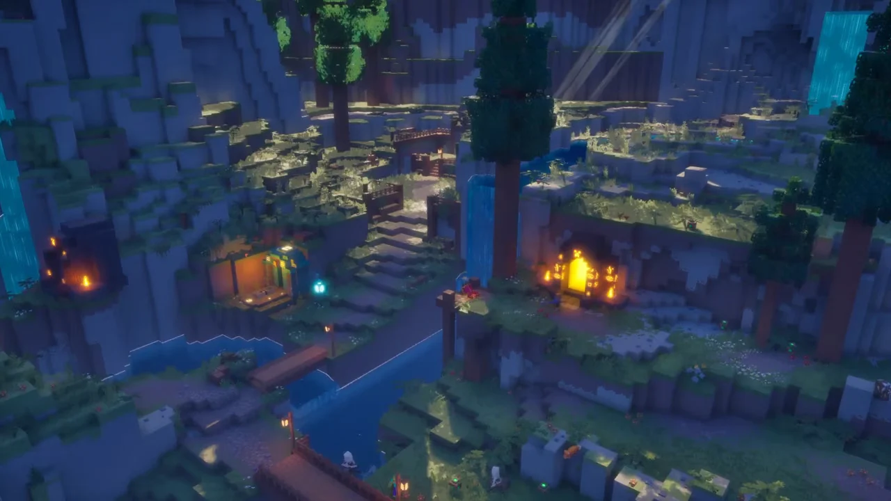 Hub de Minecraft Dungeons II