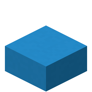 Dalle de béton bleu clair