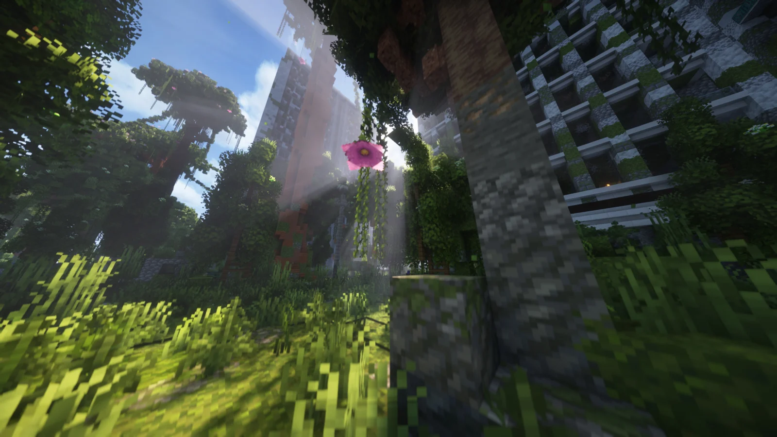 Abandoned City 2 avec Better Voxels