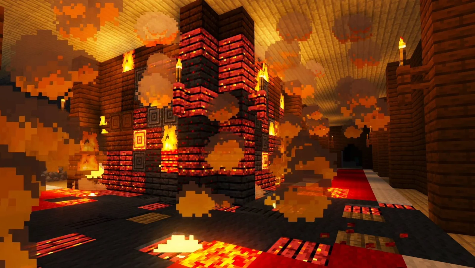Incendie d'un manoir avec Burnt Basic
