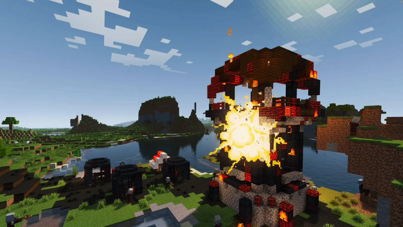 Explosion avec Burnt Basic