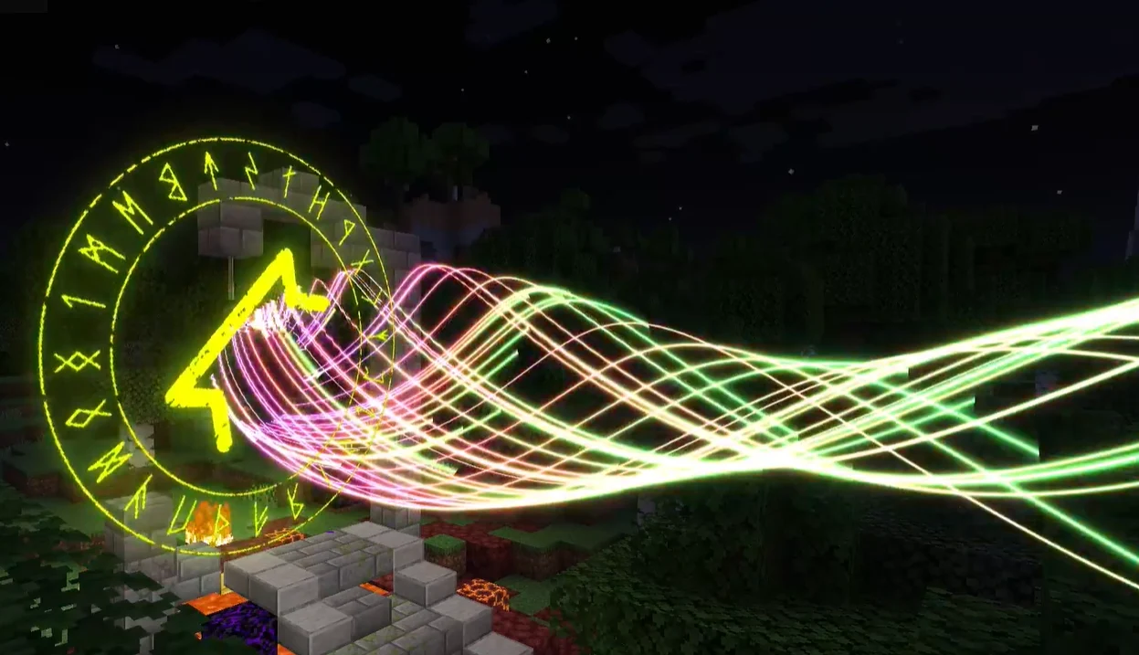 Effets créés avec Photon Editor Plusieurs effets visuels réalisés avec Photon Editor dans Minecraft