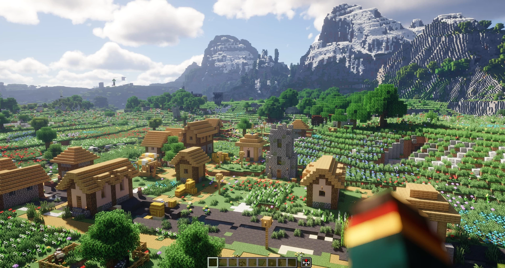 Reliefs, dunes et montagnes de Cernution – vue 2
