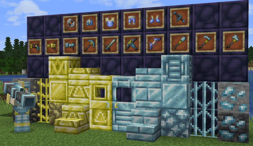 Uranium, titane et Ultimate Gear Uranium, titane, armure Ultimate et armes d'Antarchy