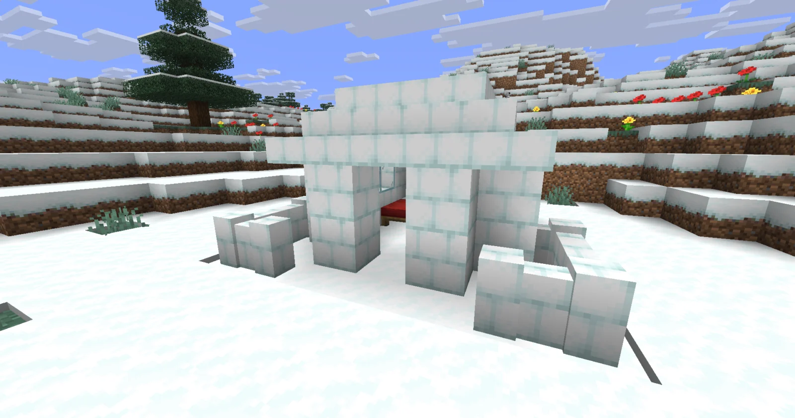 Briques de neige