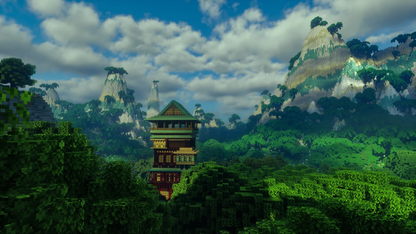 Tour d'ATi Structures Grande tour d'ATi Structures dans un paysage verdoyant