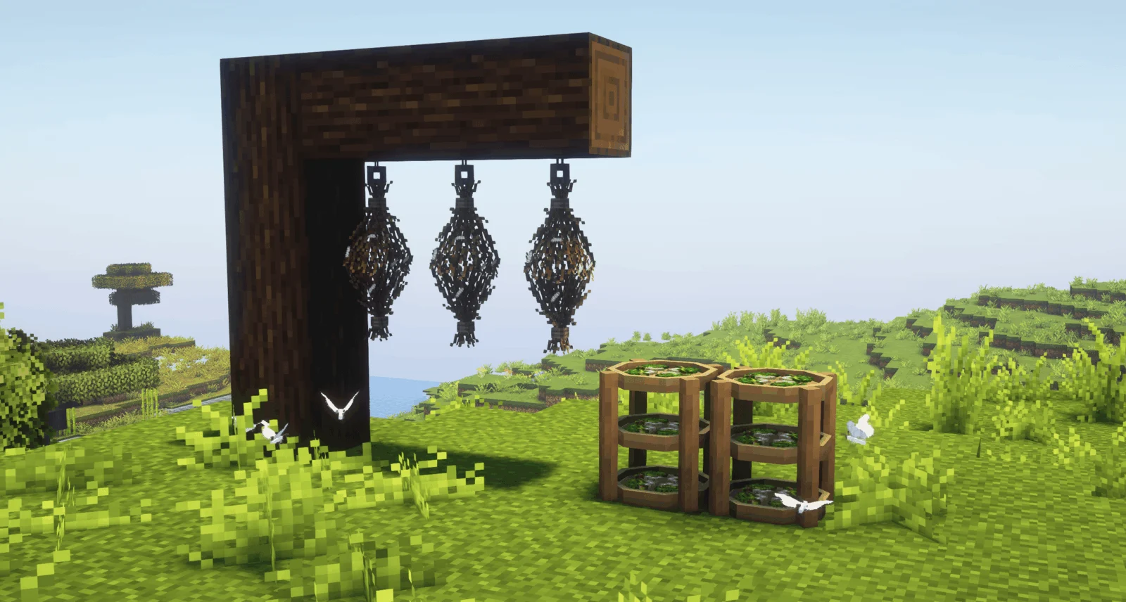 Garden Trails - Fabrication de la soie