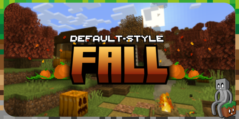 Illustration de [Resource Pack] Default-Style Fall Pack [1.13.2 – 26.3]