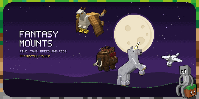 Illustration de [Mod] Fantasy Mounts [1.16.5 – 26.3]