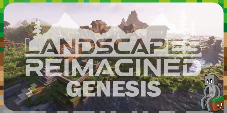 Illustration de [Modpack] Landscapes Reimagined Genesis [1.19.2 – 1.20.1]