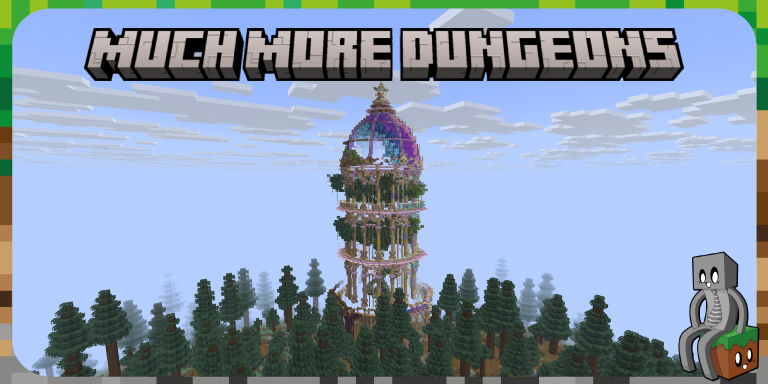 Illustration de [Mod] Much More Dungeons [1.20.1 – 26.3]