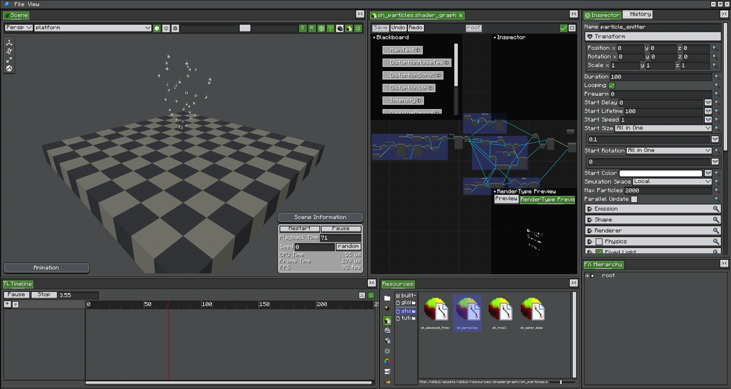 Shader Graph de Photon Editor