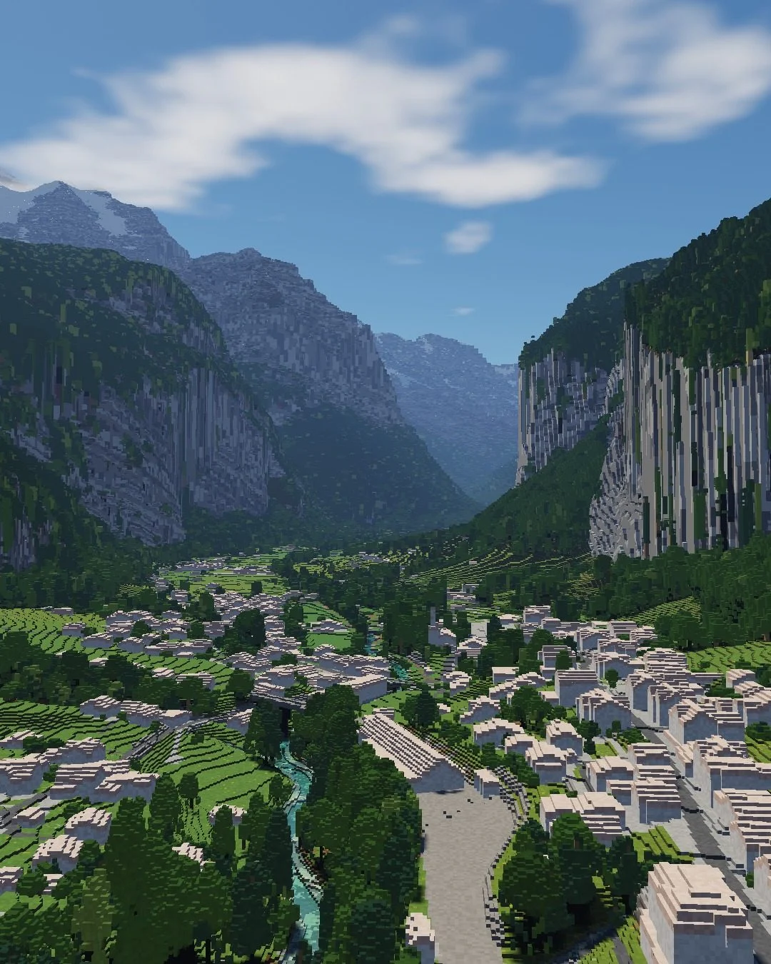 La vallée de Lauterbrunnen dans Manifold